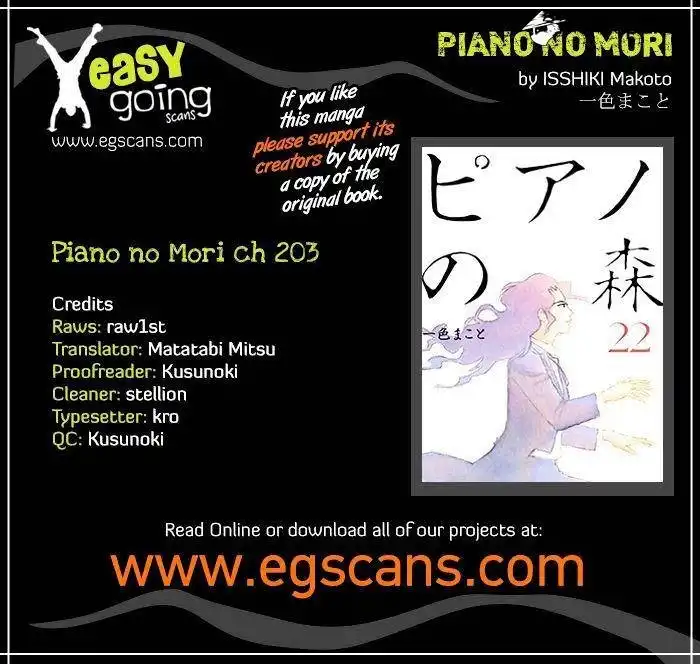 Piano no mori Chapter 203 1